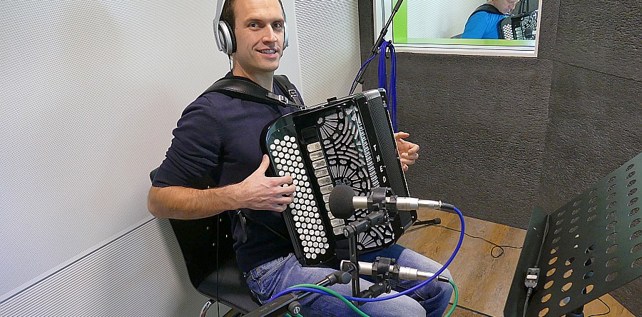 Handorgelduo Dani und Thedy Christen