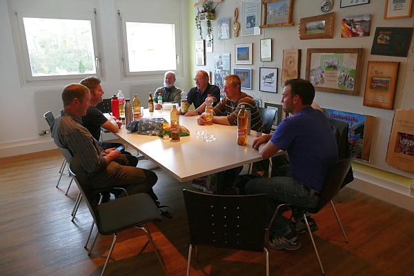 Jodlerklub Lauenen in der Pause